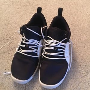 Jordan black and white sneakers